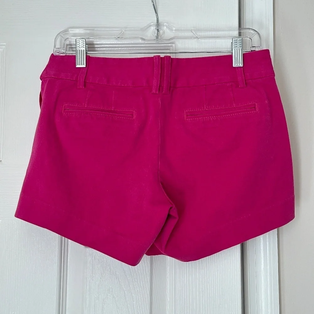 Women's Lilly Pulitzer Sloane Shorts 5" Side Zip Pink Womens Size 4 Excellent - Picture 4 of 7